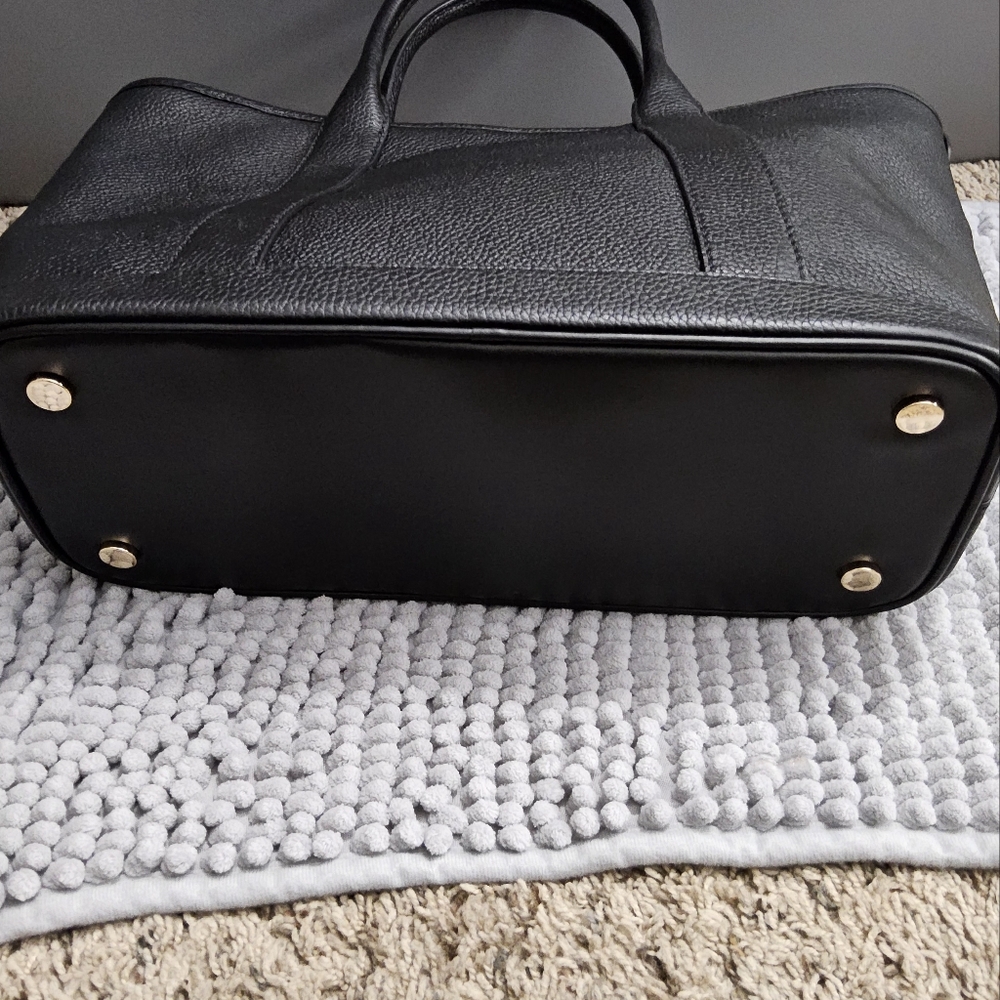 1Black Luisa Michael Kors Leather Satchel - Picture 16 of 16